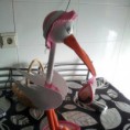 Fofucha cigüeña niña